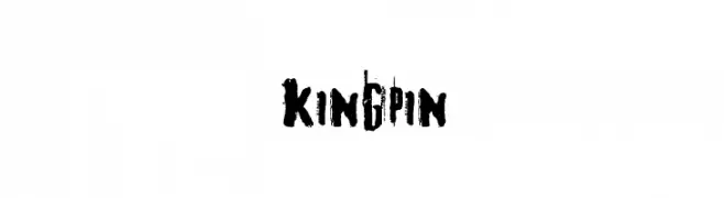 kingpin  Frei Schriftart Herunterladen