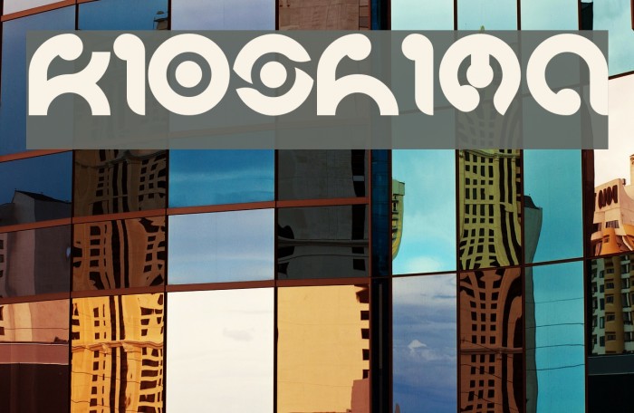 kioshima Font examples