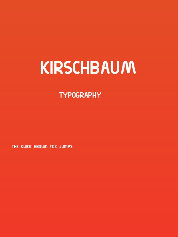 kirschbaum Poster