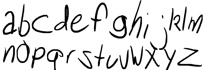 kirsten Font LOWERCASE