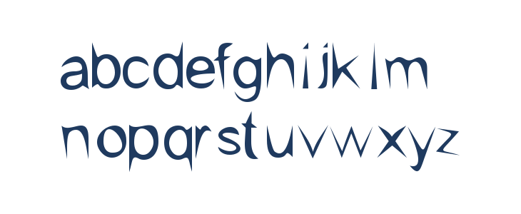 kishore-sharp Lowercase