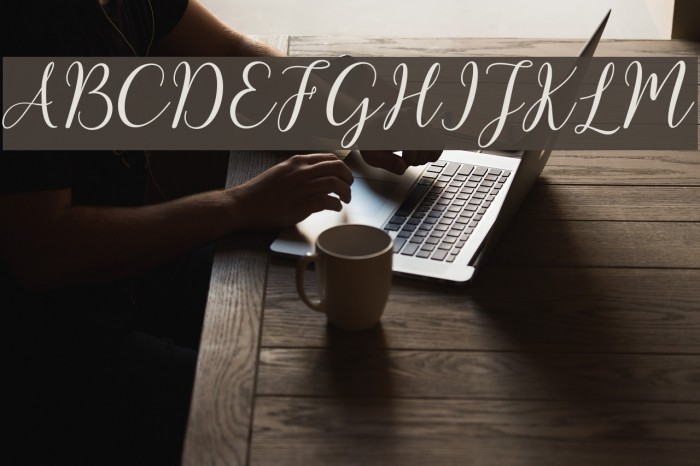 kissitademo Font examples