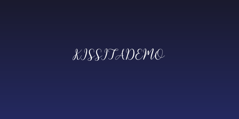 kissitademo Social Header