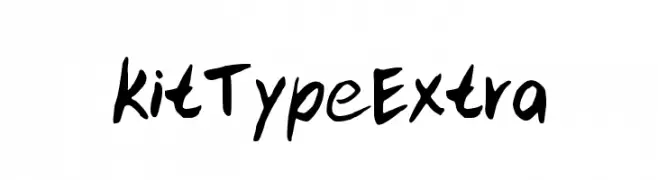 kitTypeExtra  Frei Schriftart Herunterladen