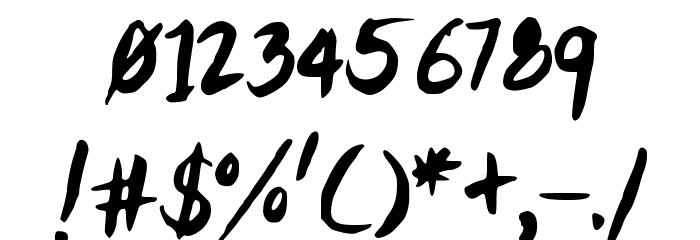 kitTypeExtra Font OTHER CHARS