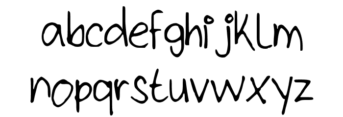 kitTypeThin Font LOWERCASE