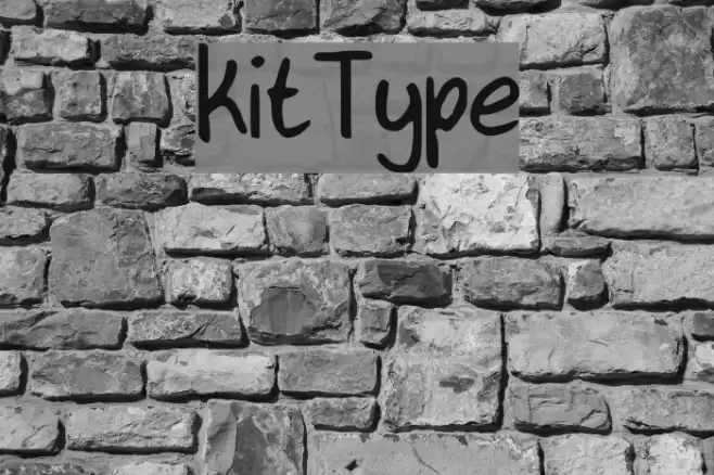 kitType Font examples