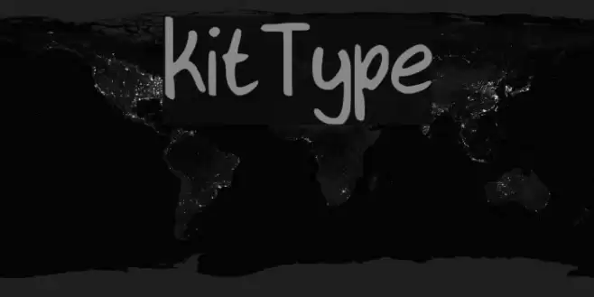 kitType Font examples