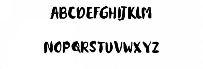 kitadari_Personal_use Font OTHER CHARS