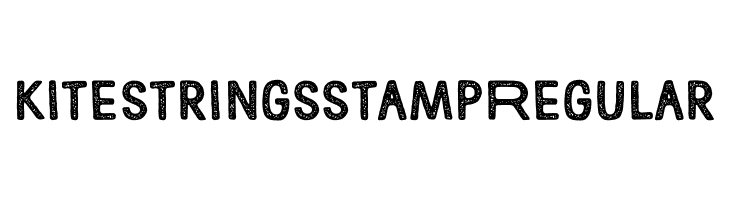 kitestrings stamp Regular  Frei Schriftart Herunterladen