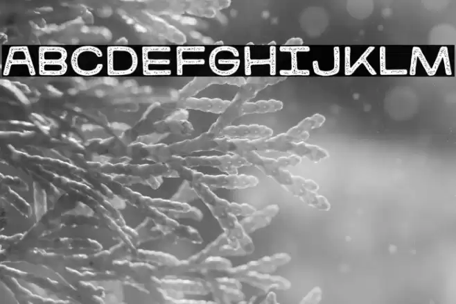 kitestrings stamp Regular Font examples