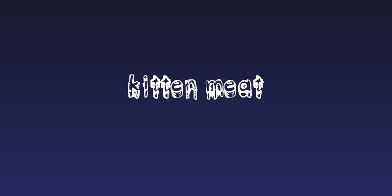kitten meat Social Header