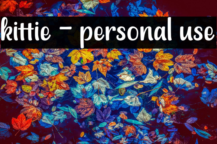 kittie - personal use Example 1