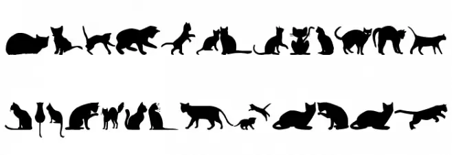 kitty cats tfb Fuentes MINÚSCULAS