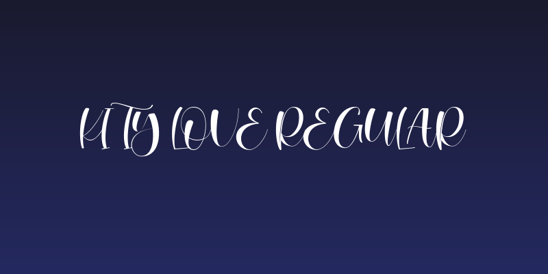 kity love Regular Social Header