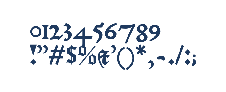 KJV1611 Other Characters