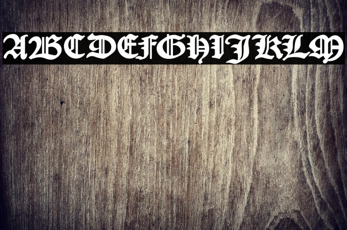 KJV1611 خط examples