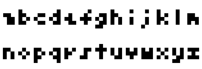 KK Fixed 4x5 Font LOWERCASE