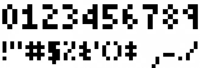 KK Px7 Font OTHER CHARS