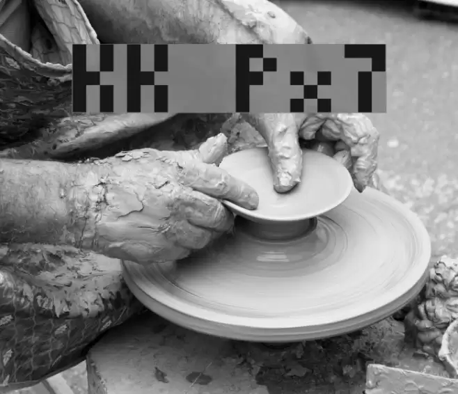 KK Px7 Font examples