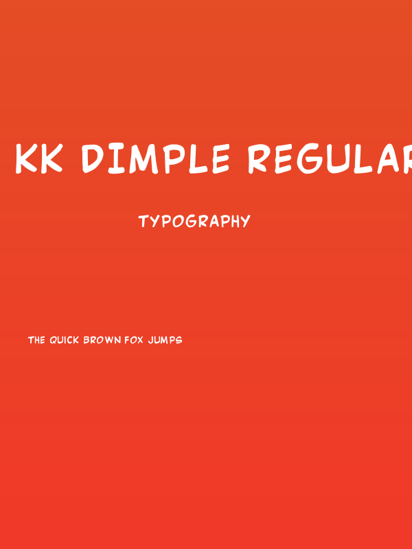 Kk Dimple Regular Poster