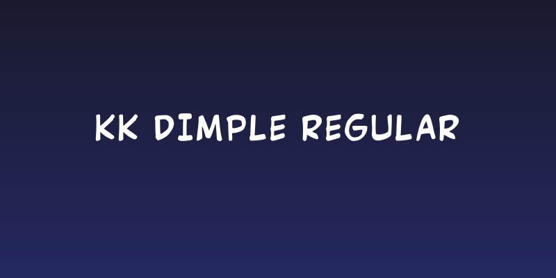 Kk Dimple Regular Social Header