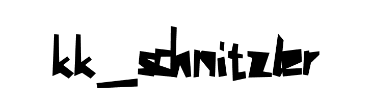 kk_schnitzler  font caratteri gratis