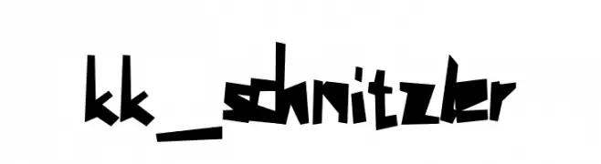 kk_schnitzler  Frei Schriftart Herunterladen