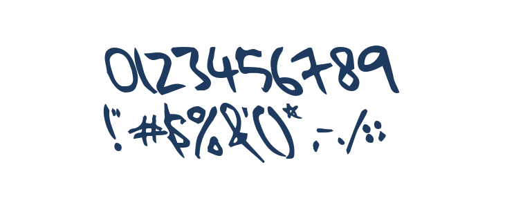 kkontagion print Bold Other Characters