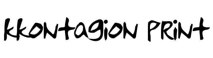 kkontagion print  नि: शुल्क फ़ॉन्ट्स डाउनलोड