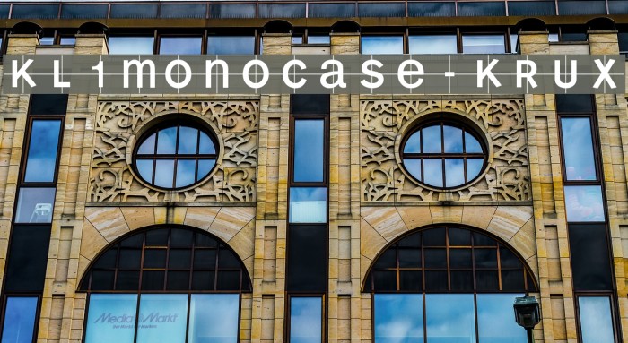 KL1MonoCase-Krux Font examples