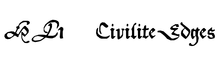 KL1_Civilite Edges  font caratteri gratis