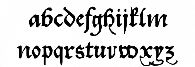 KL1_Civilite Edges Schriftart Kleinbuchstaben