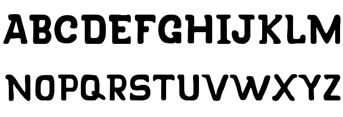 KLAPJO Font LOWERCASE