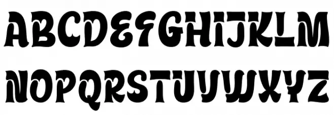 KLATCIR Trial Regular Шрифта ВЕРХНИЙ