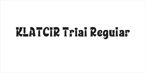 KLATCIR Trial Regular Logo