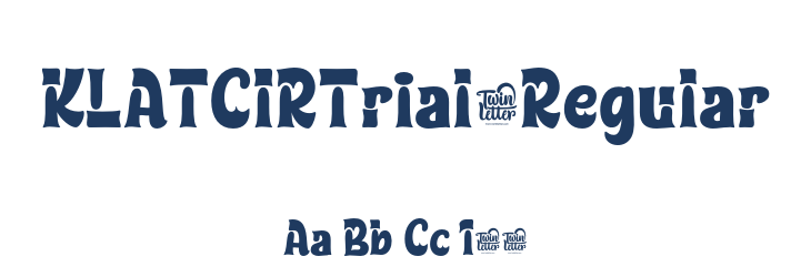 KLATCIRTrial-Regular Font Preview