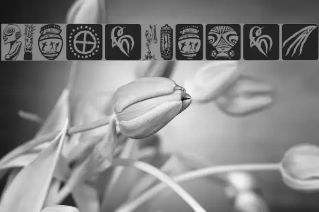 KLArtIFacts Font examples