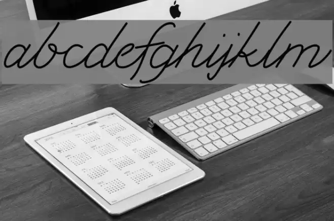 KLCupid Font examples