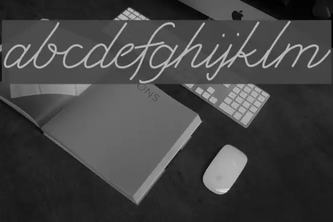 KLCupid Font examples