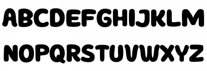 KLEPHON 字体 大写