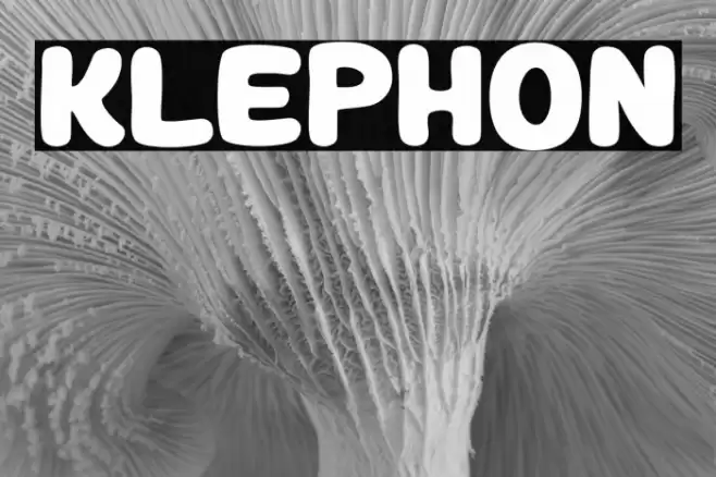 KLEPHON خط examples