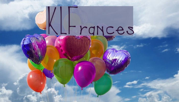 KLFrances Font examples