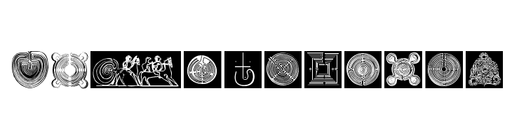 KLabyrinths  Free Fonts Download
