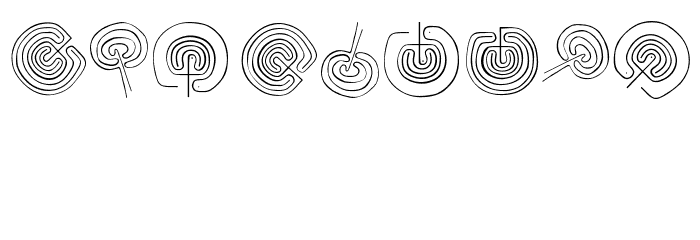 KLabyrinths Font OTHER CHARS