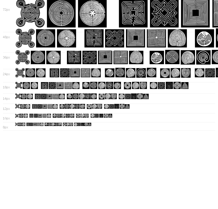 KLabyrinths Waterfall