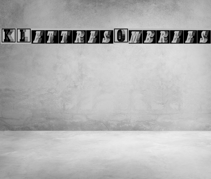 KLettresOmbrees Example 3