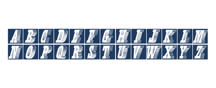 KLettresOmbrees Lowercase