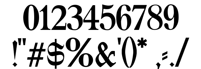Klaber Fraktur Font OTHER CHARS