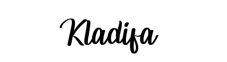 Kladifa  免费字体下载
